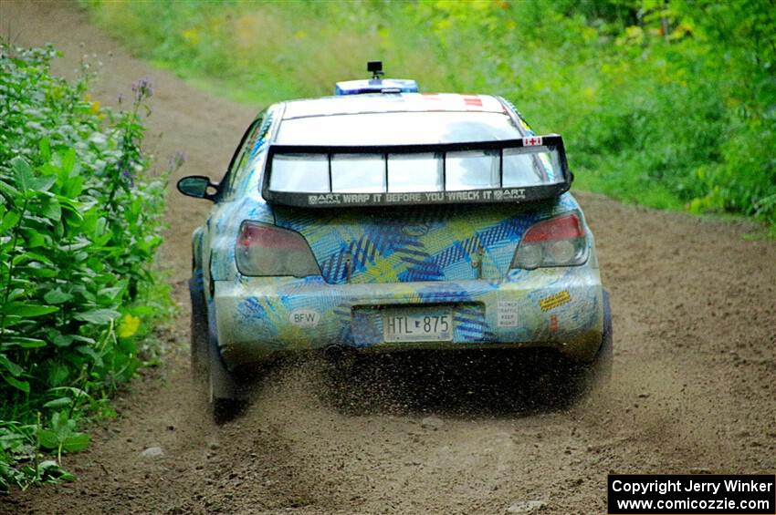 Matt James / Jackie James Subaru Impreza on SS5, Crossroads II.