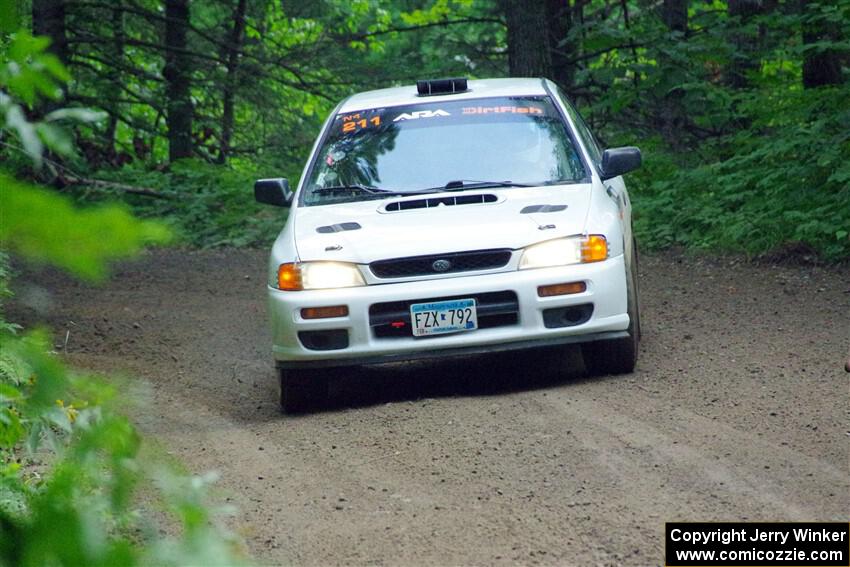 Jack Nelson / Isaac Zink Subaru Impreza on SS5, Crossroads II.