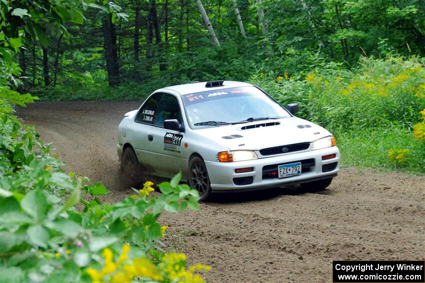 Jack Nelson / Isaac Zink Subaru Impreza on SS5, Crossroads II.