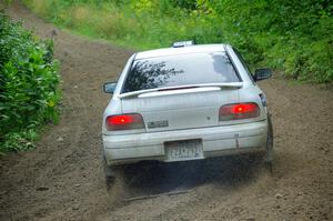 Jack Nelson / Isaac Zink Subaru Impreza on SS5, Crossroads II.