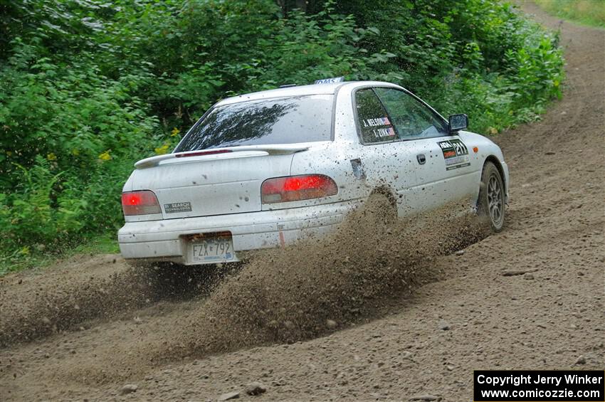 Jack Nelson / Isaac Zink Subaru Impreza on SS5, Crossroads II.