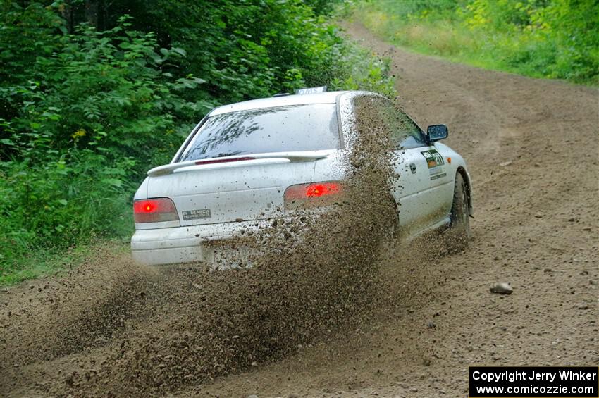 Jack Nelson / Isaac Zink Subaru Impreza on SS5, Crossroads II.