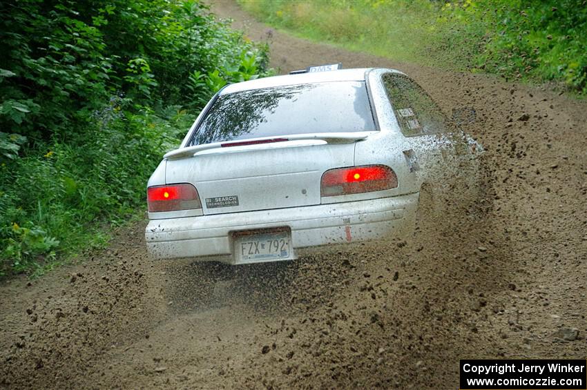 Jack Nelson / Isaac Zink Subaru Impreza on SS5, Crossroads II.