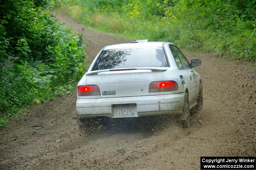 Jack Nelson / Isaac Zink Subaru Impreza on SS5, Crossroads II.