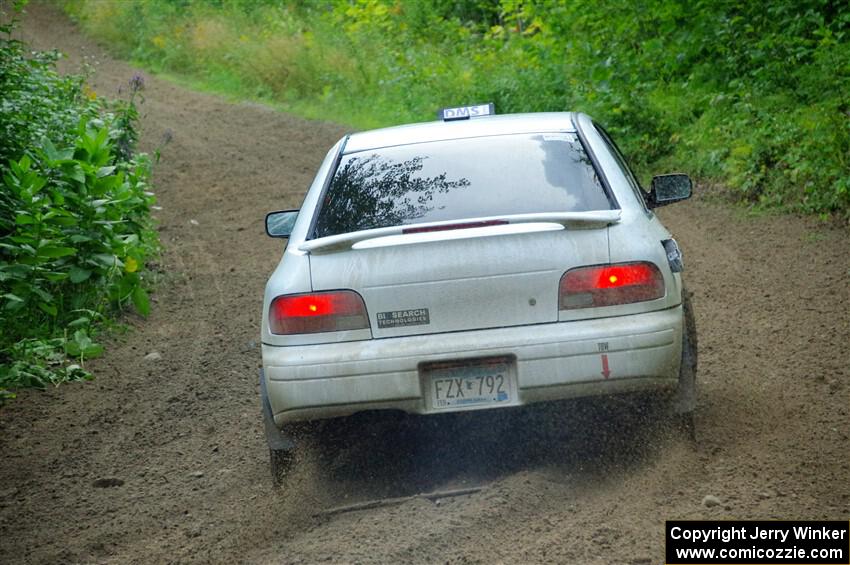 Jack Nelson / Isaac Zink Subaru Impreza on SS5, Crossroads II.