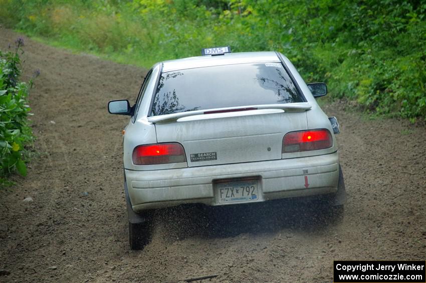 Jack Nelson / Isaac Zink Subaru Impreza on SS5, Crossroads II.