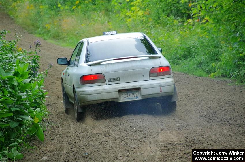 Jack Nelson / Isaac Zink Subaru Impreza on SS5, Crossroads II.