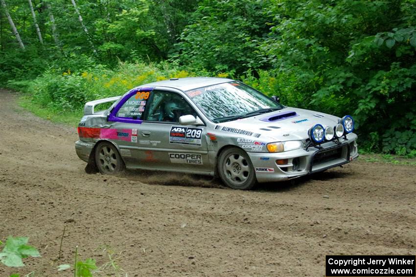 Madelyn Tabor / Sophia McKee Subaru Impreza 2.5RS on SS5, Crossroads II.