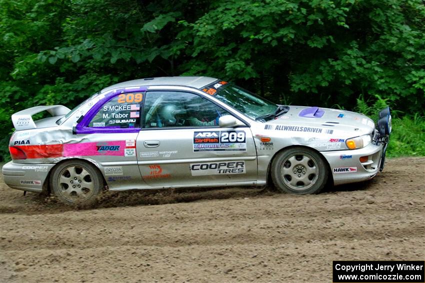 Madelyn Tabor / Sophia McKee Subaru Impreza 2.5RS on SS5, Crossroads II.