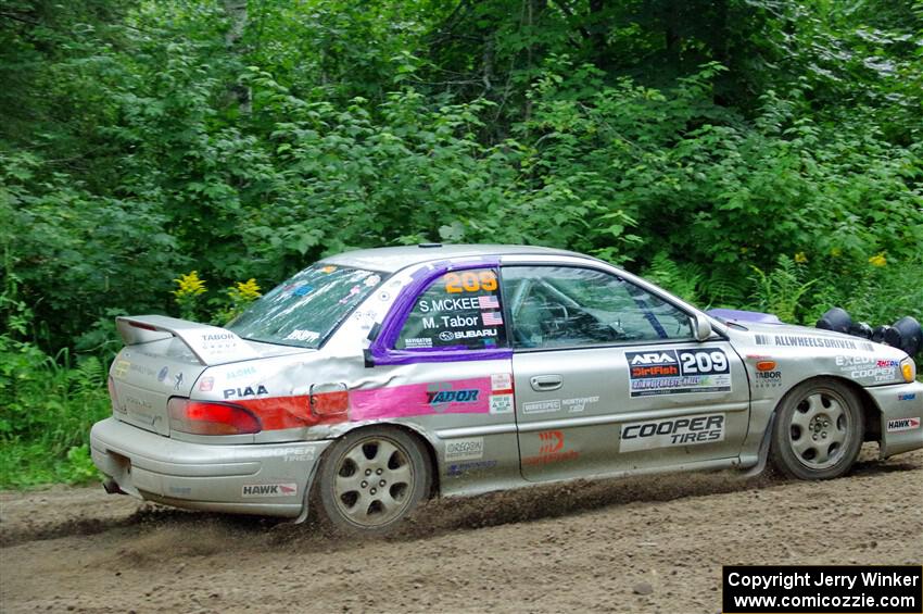 Madelyn Tabor / Sophia McKee Subaru Impreza 2.5RS on SS5, Crossroads II.