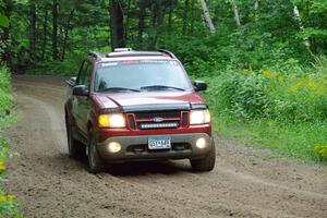 A Ford Explorer Sport Trac XLT sweeps SS5, Crossroads II.