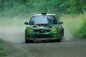 Dave Carapetyan / John Hall Subaru WRX STi on SS8, Refuge II.