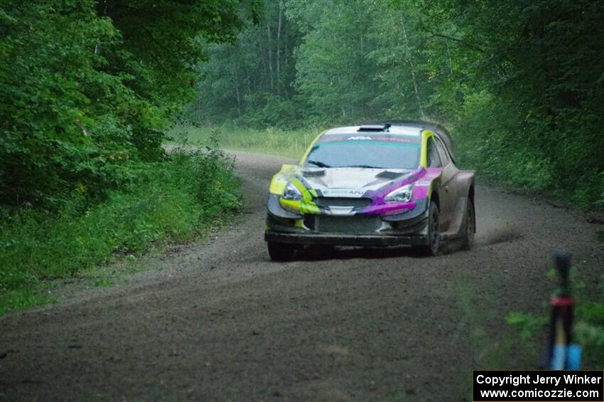 Patrick Gruszka / Florian Barral Mitsubishi Mirage RS on SS8, Refuge II.