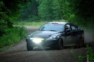 Michael Hooper / Claudia Barbera-Pullen Lexus IS350 on SS8, Refuge II.