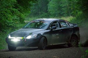 Michael Hooper / Claudia Barbera-Pullen Lexus IS350 on SS8, Refuge II.