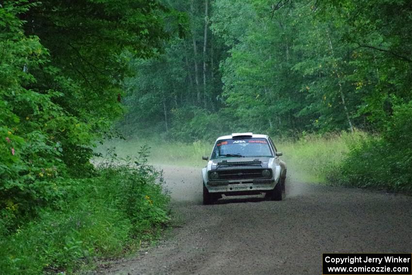 Seamus Burke / Martin Brady Ford Escort Mk II on SS8, Refuge II.