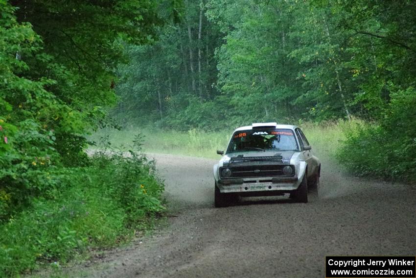 Seamus Burke / Martin Brady Ford Escort Mk II on SS8, Refuge II.