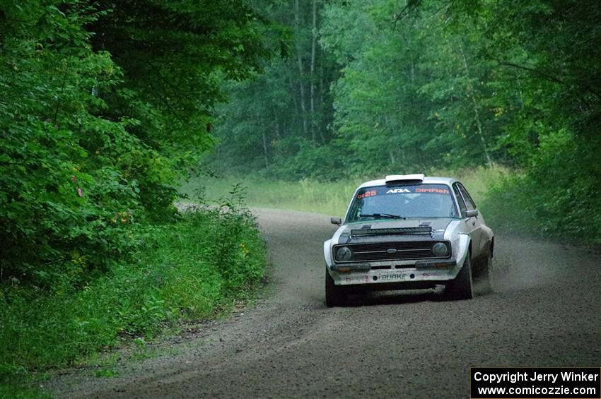 Seamus Burke / Martin Brady Ford Escort Mk II on SS8, Refuge II.