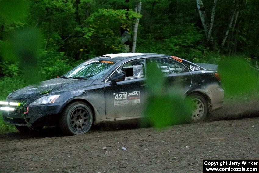 Michael Hooper / Claudia Barbera-Pullen Lexus IS350 on SS8, Refuge II.