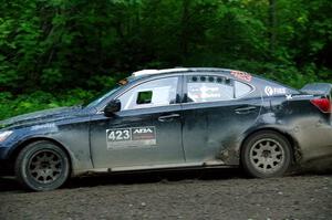 Michael Hooper / Claudia Barbera-Pullen Lexus IS350 on SS8, Refuge II.