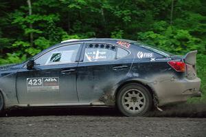 Michael Hooper / Claudia Barbera-Pullen Lexus IS350 on SS8, Refuge II.