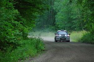 Chris Barribeau / Alex Ferencz Subaru Impreza RS on SS8, Refuge II.