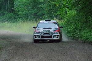 Chris Barribeau / Alex Ferencz Subaru Impreza RS on SS8, Refuge II.