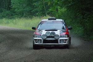 Chris Barribeau / Alex Ferencz Subaru Impreza RS on SS8, Refuge II.