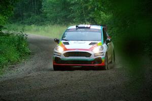 Lucy Block / Michelle Miller Ford Fiesta Rally3 on SS8, Refuge II.