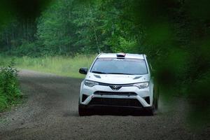 Alejandro Perusina / Andres Bautista Toyota RAV4 on SS8, Refuge II.