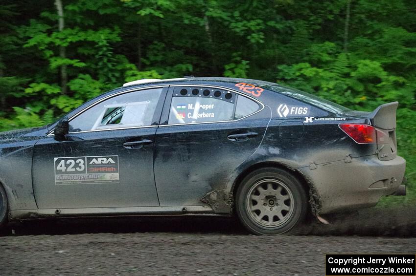 Michael Hooper / Claudia Barbera-Pullen Lexus IS350 on SS8, Refuge II.