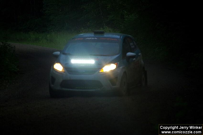 Spencer Sherman / Boyd Smith Ford Fiesta R2 on SS8, Refuge II.