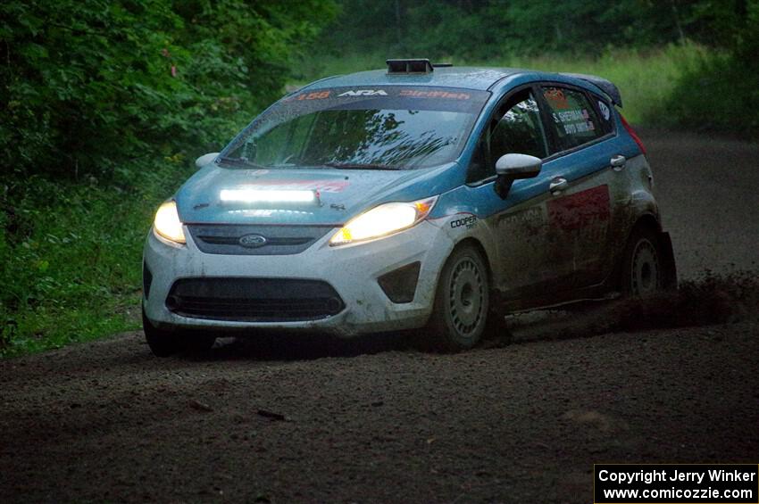 Spencer Sherman / Boyd Smith Ford Fiesta R2 on SS8, Refuge II.