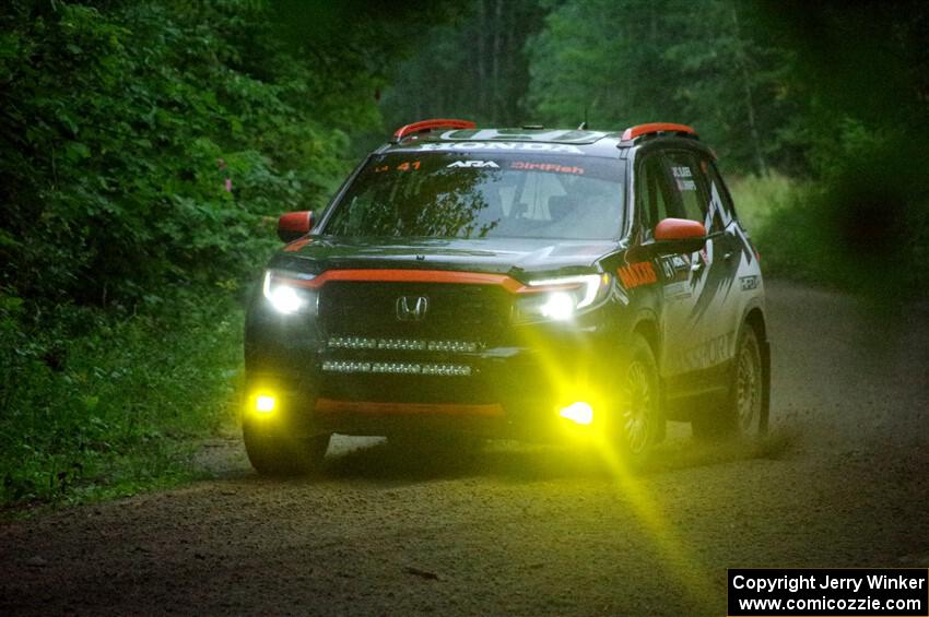 Chris Sladek / John Sharps Honda Passport on SS8, Refuge II.