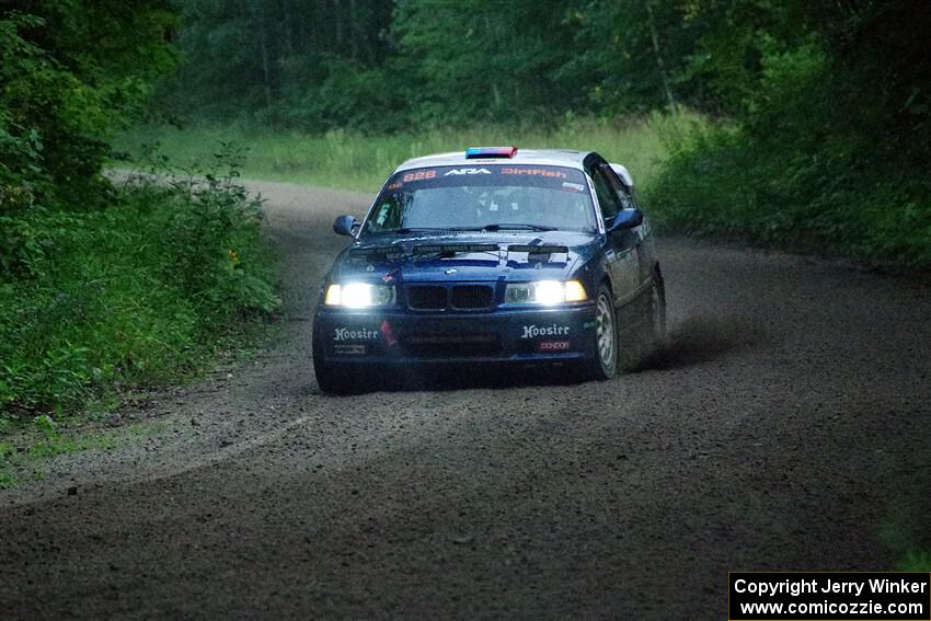 Ryan George / Heather Stieber-George BMW M3 on SS8, Refuge II.