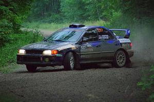 Jacob Despain / Michael Despain Subaru Impreza 2.5RS on SS8, Refuge II.