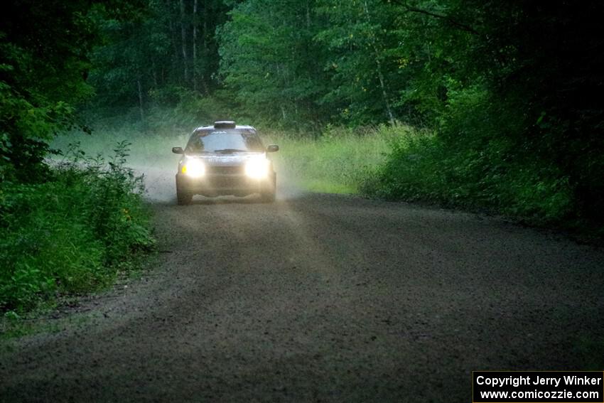 Jacob Despain / Michael Despain Subaru Impreza 2.5RS on SS8, Refuge II.