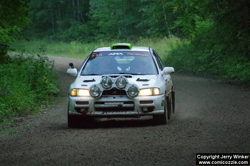 Jordon Haberer / Drew Staples Subaru Impreza on SS8, Refuge II.