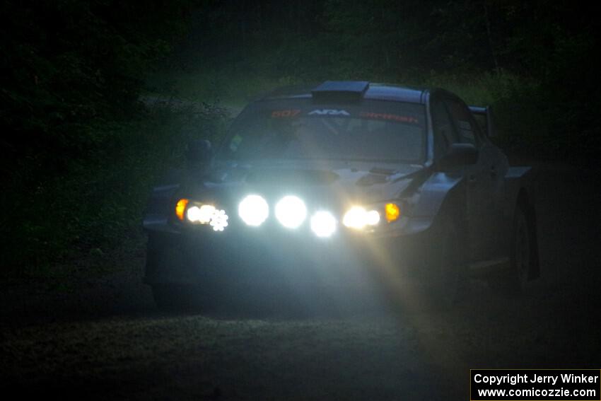 Daryl Bergen / Calvin Bergen Subaru WRX STi on SS8, Refuge II.