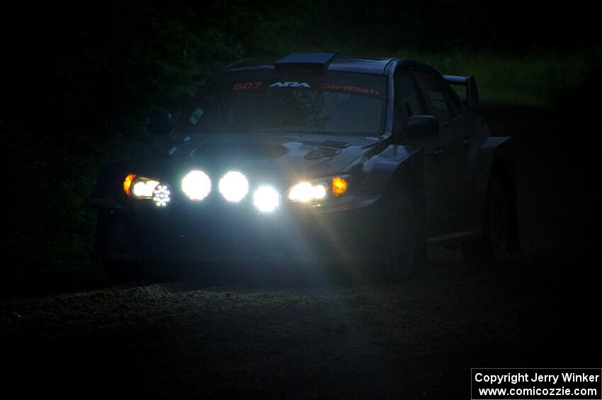 Daryl Bergen / Calvin Bergen Subaru WRX STi on SS8, Refuge II.