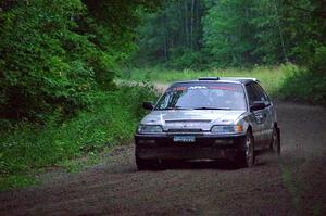 Nick Lyle / Kevin Dobrowolski Honda Civic Si on SS8, Refuge II.