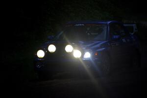 Kristen Tabor / Jan Tabor Subaru WRX on SS8, Refuge II.