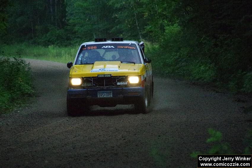 Scott Parrott / Keegan Helwig Chevy S-10 on SS8, Refuge II.