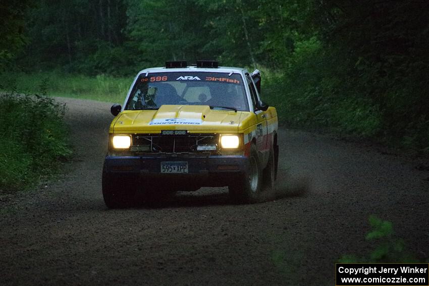 Scott Parrott / Keegan Helwig Chevy S-10 on SS8, Refuge II.