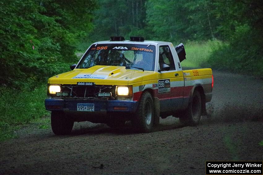 Scott Parrott / Keegan Helwig Chevy S-10 on SS8, Refuge II.