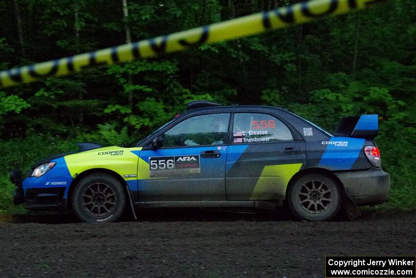 Colin Gleason / Quinn Trumbower Subaru Impreza 2.5RS on SS8, Refuge II.