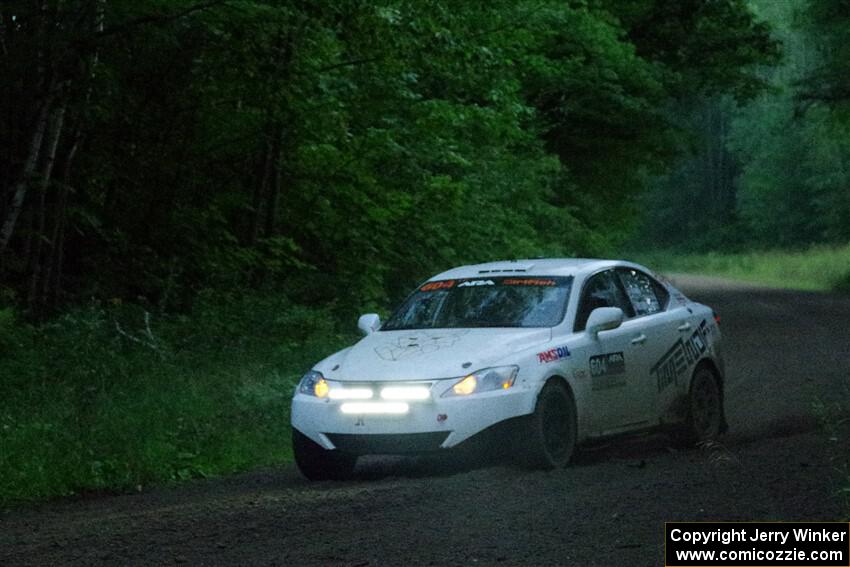 Nathan Odle / Elliot Odle Lexus IS250 on SS8, Refuge II.