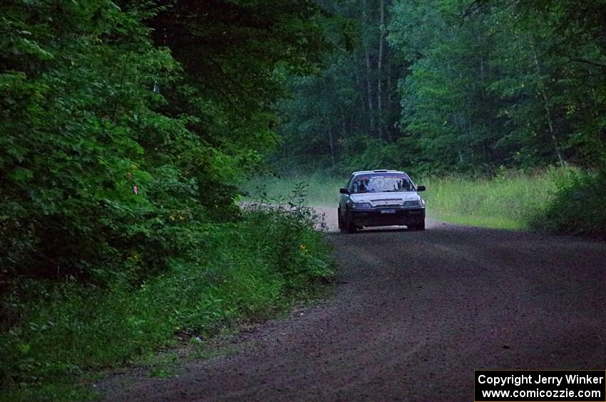 Nick Lyle / Kevin Dobrowolski Honda Civic Si on SS8, Refuge II.