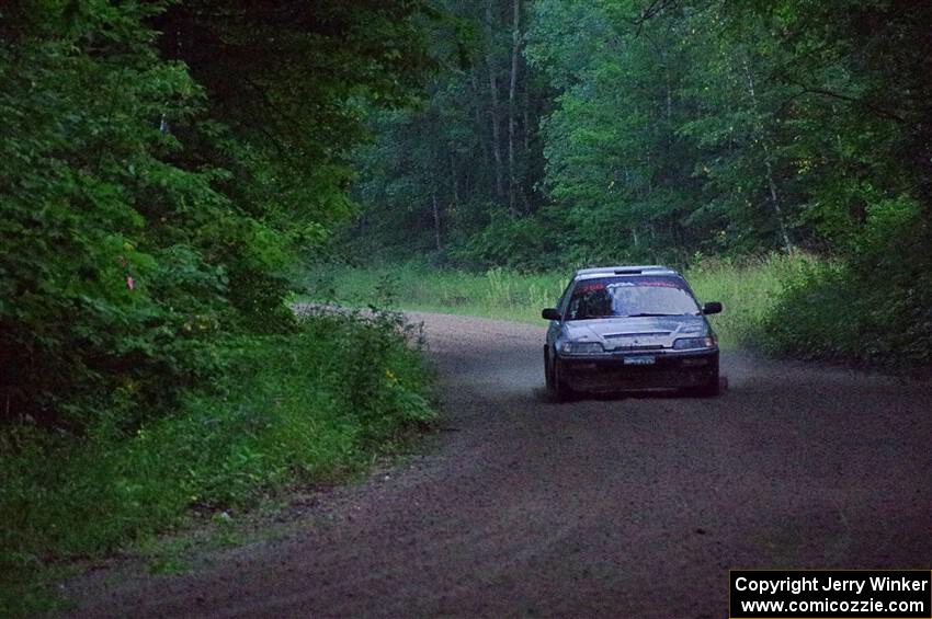 Nick Lyle / Kevin Dobrowolski Honda Civic Si on SS8, Refuge II.