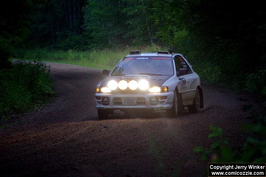 Aidan Hicks / John Hicks Subaru Impreza Wagon on SS8, Refuge II.